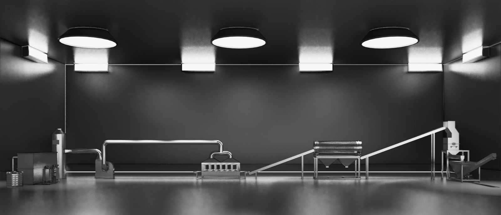 Patented battery recycling line